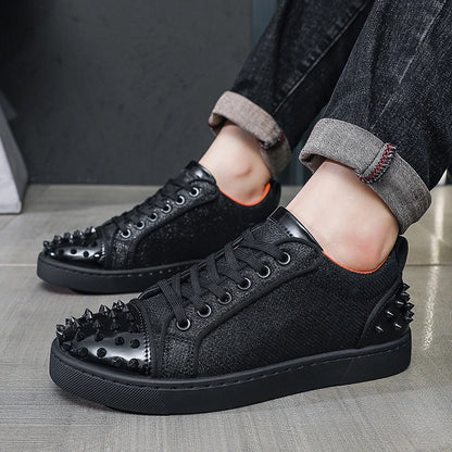 Hot-selling Skateboard Shoes for Man Leisure Walk Sneakers Versatile Men Vulcanized Shoes Outdoor Tenis Masculino Punk Trainers