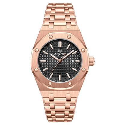 Montre à quartz carrée de luxe PAAZOMU pour homme, étanche, avec date luminescente, montre pour homme en acier inoxydable, montres d'affaires pour homme