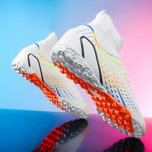 New Men Soccer Shoes Professiona Football Boot Turf Futsal Match Grass Unisex Outdoor Training Soccer Cleats Non-slip Breathable