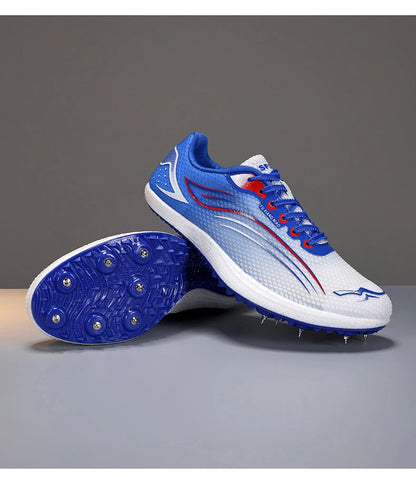 High Quality Men Women Track and Field Shoes Youth Anti Slip Sneakers Outdoor Professional Jumping Runn Shoes Student Trainers