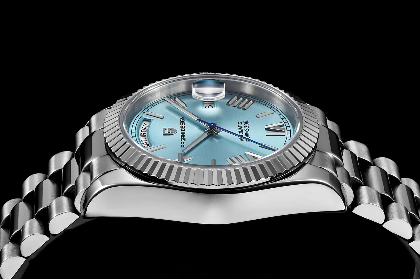 PAGANI DESIGN Men's Watches Green Luxury Automatic Watch For Men ST16 Mechancial Wrist watch Men For 2025 New Stainless steel