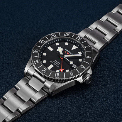 SEESTERN Titanium Diver Men of Watch GMT Automatic Mechanical Wristwatch NH34 Movement Sapphire Crystal 200M Waterproof Lume New