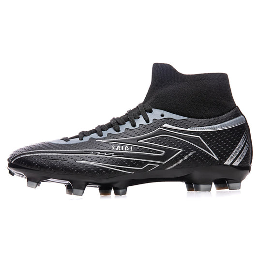 High Performance AG FG Football Boots PU Hybrid Fabric Upper TPU Strong Grip Sole Cost-effective Men Women Grass Football Shoes