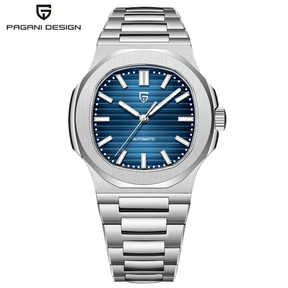 PAGANI DESIGN 2025 New Men's Watches Luxury Automatic Watch For Men Mechanical 40MM WristWatch Stainless Steel AR Sapphire glass