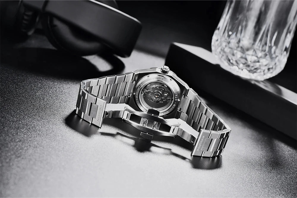 PAGANI DESIGN MIYOTA 8215 Men Automatic Mechanical Watches 40MM Sapphire Stainless Steel Waterproof Luminous Wrist Watch