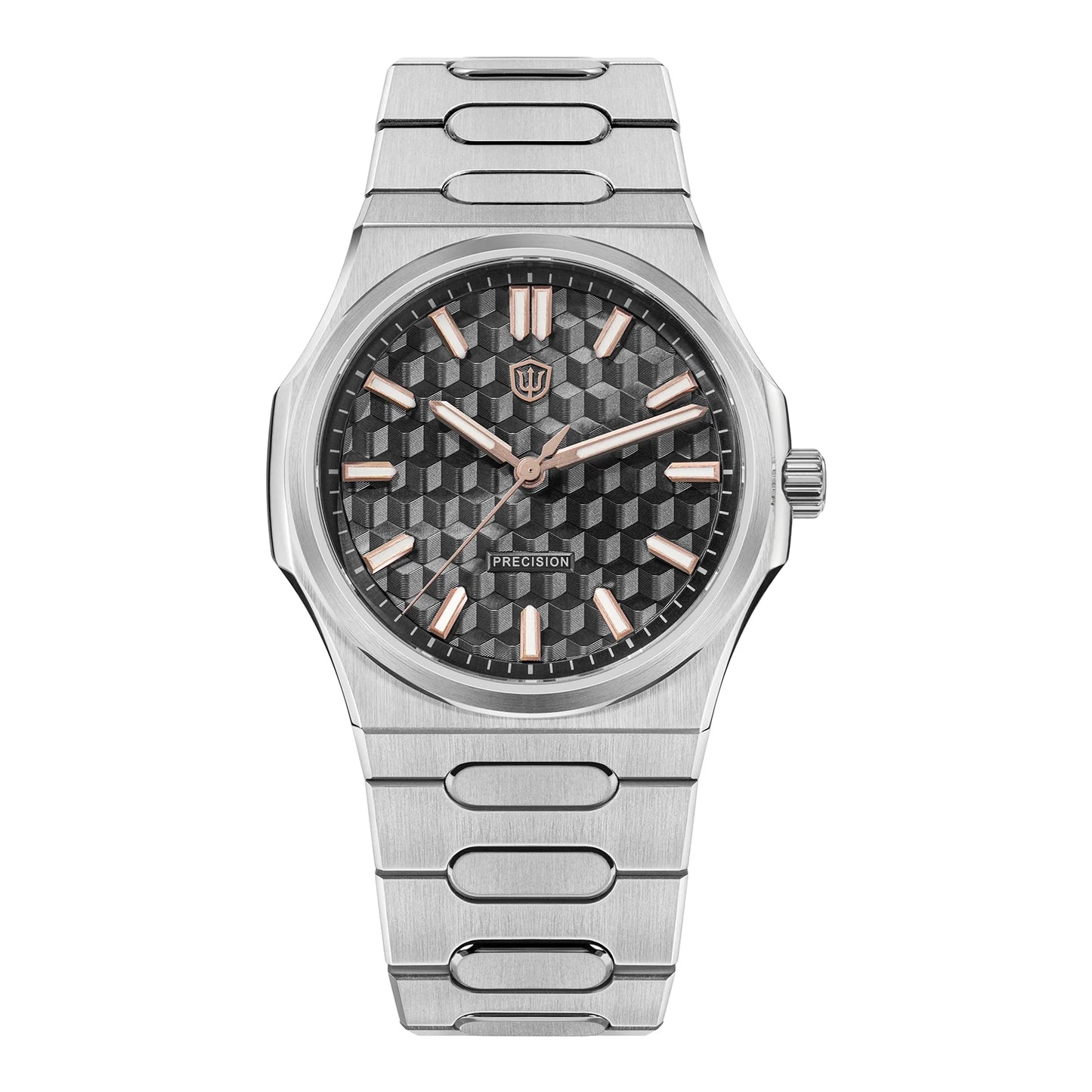 Watchdives WD0016 Super Black Men Watch Ultra Light-Absorbing Dial VH31/VH60 Sweep Second Quartz Movement Stainless Steel Watch