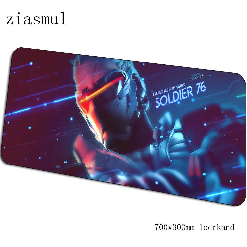 Overwatch mouse pad gamer Gorgeous 70x30cm gaming mousepad PC notebook desk mat mouse pad games Aesthetic gamer mats gamepad