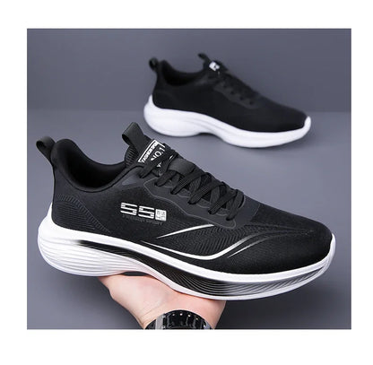 Pantofi de maraton cu placă din carbon pentru bărbați, sneakers casual cu pernă de aer, încălțăminte sport de alergare masculină luxoasă, confortabilă și ușoară