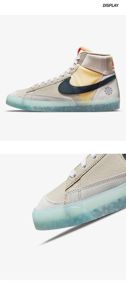 Nike Genuine Blazer Men's and Women's High Top Jelly Bottom Classic Board Shoes DH4505-200
