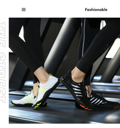 Men and Women Water Shoes, Aqua Shoes, Drainage Beach Sports Swim Sandals, Quick Dry Boating Barefoot Diving Fishing Surfing Sneakers