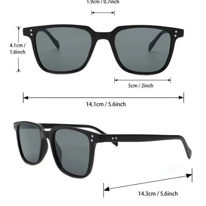 New Square Sunglasses for Men Women 2026 Vintage Fashion Goggle Driving Sun Glasses Frame UV400 Male Eyewear Sunglasses for Men