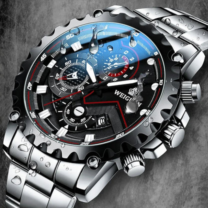 Montre Black Samurai pour homme, étanche, luminescente, personnalisée, tendance, professionnelle, de luxe, à porter au quotidien