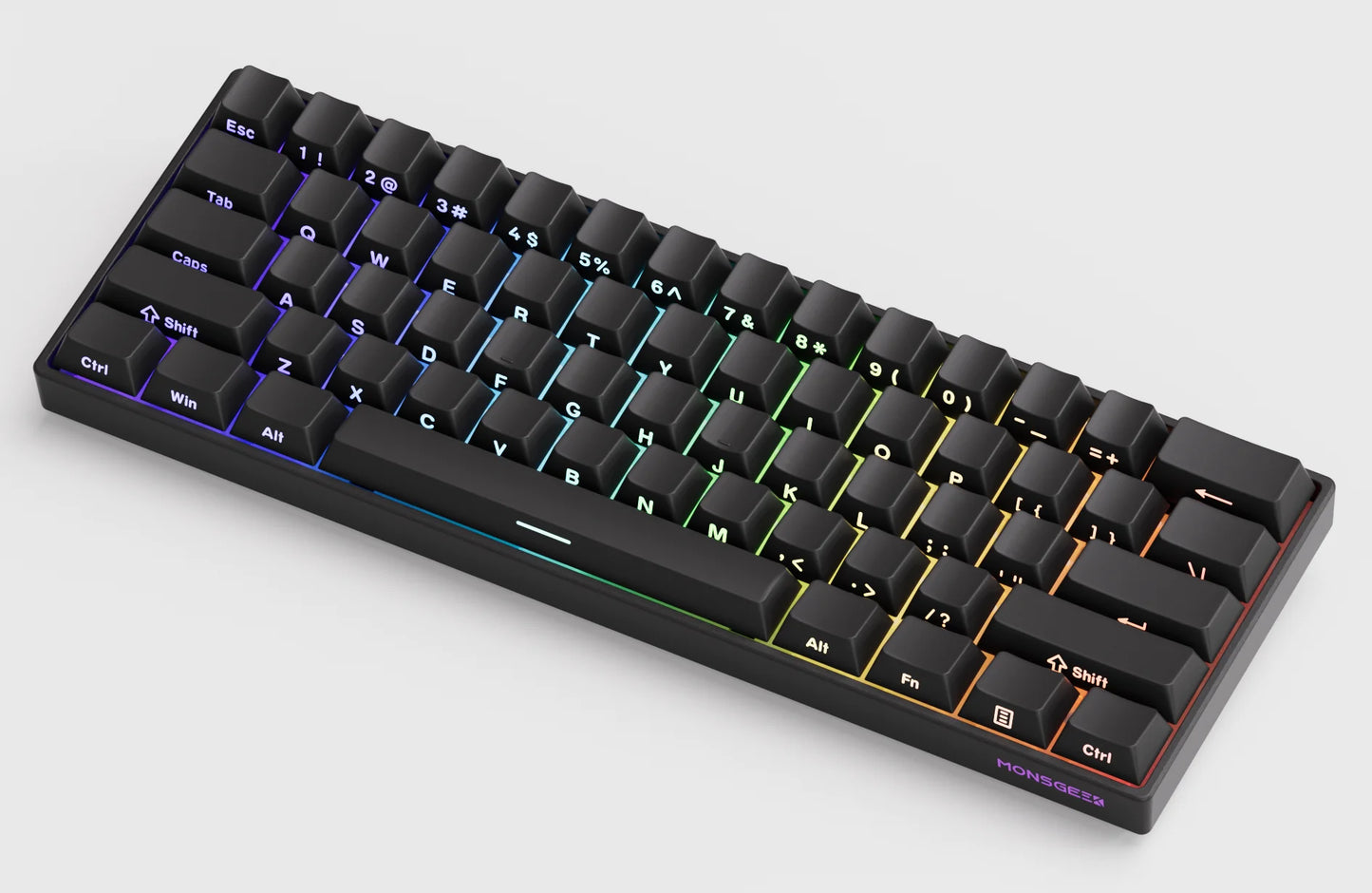 MONSGEEK FUN60 PRO&MAX HE Machanical Keyboard Magnetic Switch 60% Wireless Gaming Keyboard Rapid Trigger 8K ARGB Custom Keyboard