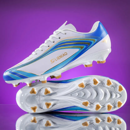 Nouvelles chaussures de football pour hommes, crampons de terrain antidérapants, chaussures de football pour l'entraînement, baskets de haute qualité, futsal, intérieur, vente chaude, extérieur