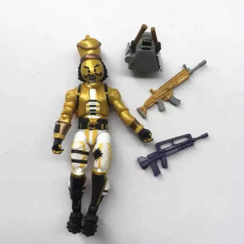 1/18Fortress front Figure Doll Statue 3.75 Inch Handmade Collection
