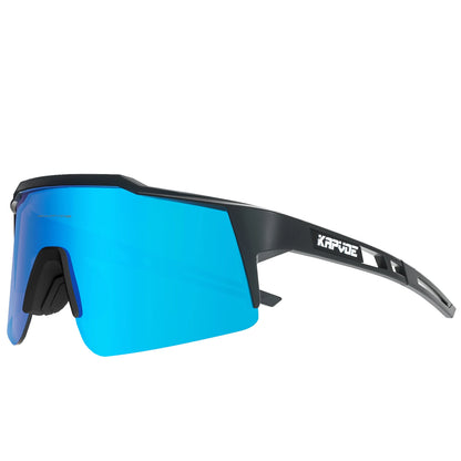 Gafas de sol Kapvoe para ciclismo, gafas polarizadas para bicicleta, MTB, UV400, de montaña, para hombre y mujer, gafas deportivas para actividades al aire libre