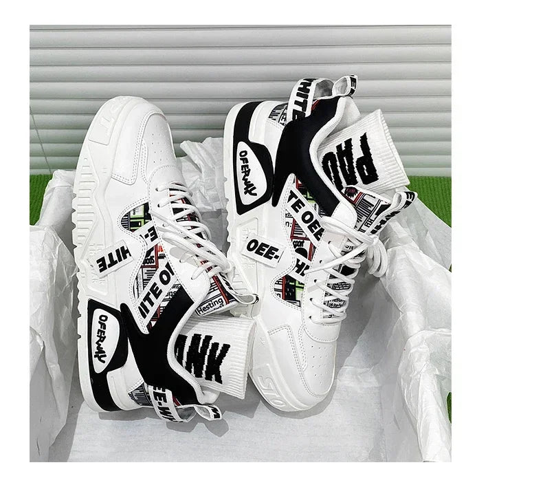 Skateboard Heren schoenen Zomersneakers Leer Casual Mode Outdoor Hardlopen Sport Wandelen Tennis Platform Designer Luxe