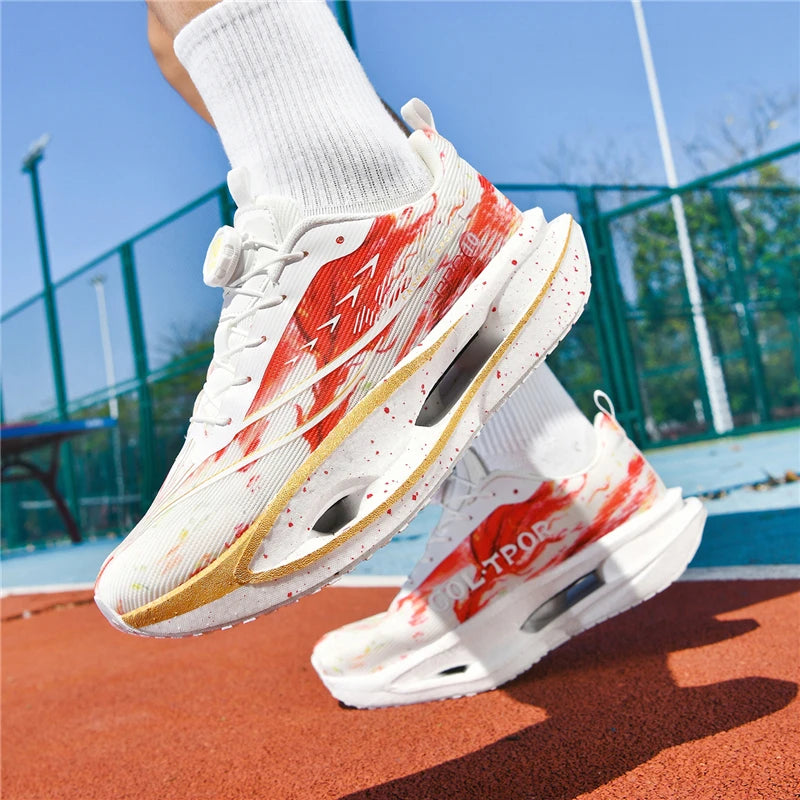 New Unisex Sports Shoes Soft Sole Cushioning Lightweight Anti Slip Professional Training Shoes Comfortable Durable Casual Shoes