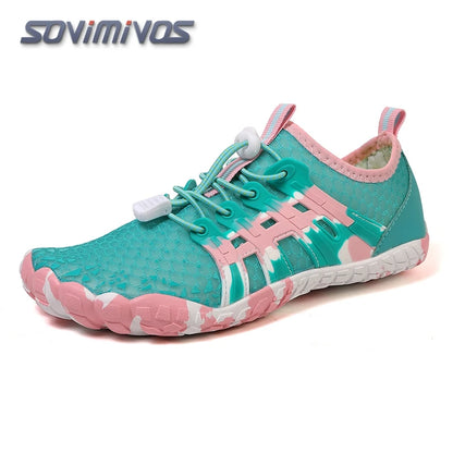 Men's Trail Running Shoes, Lightweight Athletic Zero Drop Barefoot Shoes Non-Slip Outdoor Walking Minimalist Shoes for Women