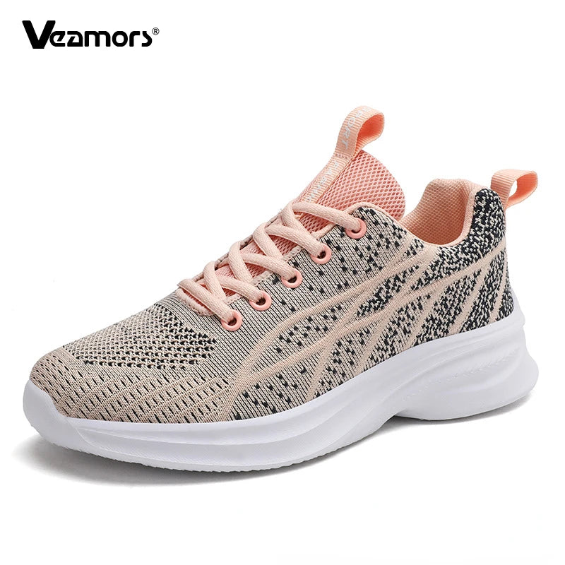 Women Running Shoes Breathable Casual Sneakers Lightweight Gym Outdoor Sport Comfortable