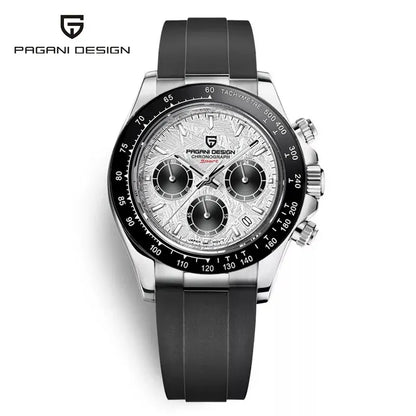 PAGANI DESIGN 2025 New Men's Watches Luxury Rose Gold Quartz Watch For Men 100M Waterproof Sports Chronograph Wristwatch Men