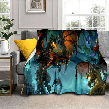 WOW, World of Warcraft Demon Hunter, Lich King igraće 3D mekane deke, prekrivač za piknik, krevete, sofu, dom, spavaću sobu, dječje poklone