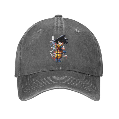 Dragon Ball Kakarot Goku Baseball Caps Vintage Distressed Denim  Sun Cap Men Women Outdoor Workouts Unstructured Soft Caps Hat