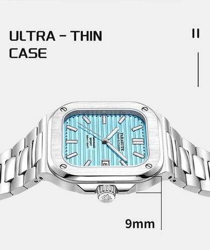 Montre de luxe automatique pour homme FARASUTE, mouvement Miyota9019, ultra-fine (8,9 mm), luminescente, étanche à 5 ATM