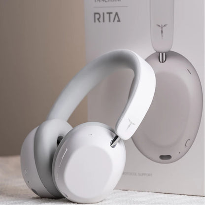 TANCHJIM RITA HiFi Bluetooth Headset Wireless/Wired LDAC ANC・ENC 40mm DMT5 Dynamic Driver Bluetooth 6.0 + 3.5mm Gaming Over-Ear
