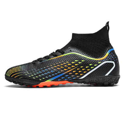 Mens Football Field Boots Ultralight Turf Indoor Society Training Soccer Shoes Cleats for Kids Sneakers TF/FG Football Shoes