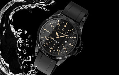 Orologio da uomo SAPPHERO – Orologio al quarzo di lusso, impermeabile fino a 50 m, dotato di un meccanismo importato e di una cassa in acciaio inossidabile – Un’idea regalo ideale per l’uomo.