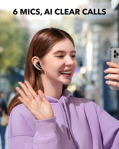 (EU stock) Soundcore P40i by Anker, Wireless Earbuds with ANC, BassUp Technology, 60h Playtime, 2-in-1 Charging Case, IPX5, Bluetooth