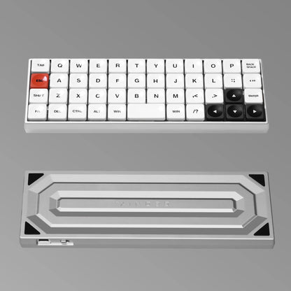 Chosfox GEONIX48 Rev.2 Low Profile Keyboard Single/Three Mode Portable Mechanical Keyboard Kit For LOW MX Switch Support QMK/VIA