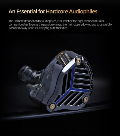 KZ PRX Fourth-Generation Planar Diaphragm Earphone HiFi Bass Earbuds Monitor Headset Sport Music IEM Replaceable Cable