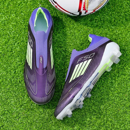 Chaussures de football pour hommes, crampons pour terrain synthétique, antidérapantes, résistantes à l'usure, respirantes, légères, pour entraînement sur gazon artificiel en extérieur.
