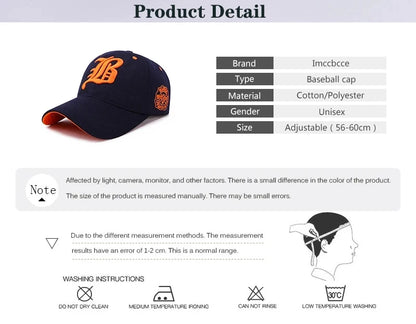 Homem Mulher Boné de basebol Boné de verão em algodão Bordado Boné snapback Boné de hip-hop Boné desportivo para adultos Boné casual de sol Gorra para homem Viseira Boné «Dad Hat»