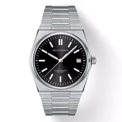 2025 New Arrivals Specht&Sohne Mens Watches Stainless Steel Sapphire Classic Quartz Men Watch Relogio Masculino 100M Waterproof