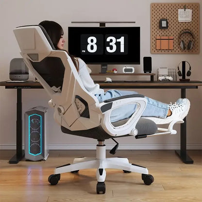 Ergonomic Chair Reclining College Student Dormitory Waist Computer Chair Comfortable Sedentary E-sports Chair
