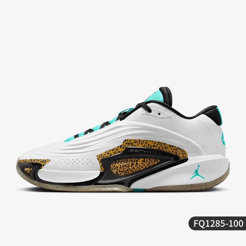 Nike Oficial Genuíno JORDAN Sapatilhas de Basquetebol de Treino Almofadadas de Cano Baixo para Homem FQ1285-100