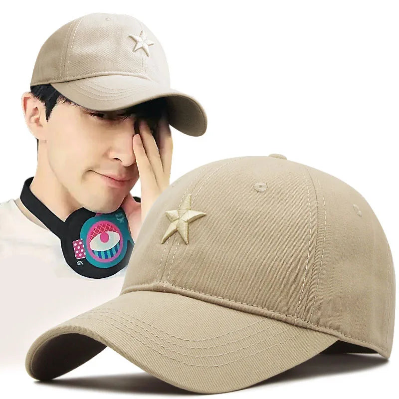Baseball kapa Big Head Plus Size iz 100 % bombaža, primerna za moške in ženske, nastavljiva kapa »Dad Hat«, velikost 58–60 cm, 61–65 cm