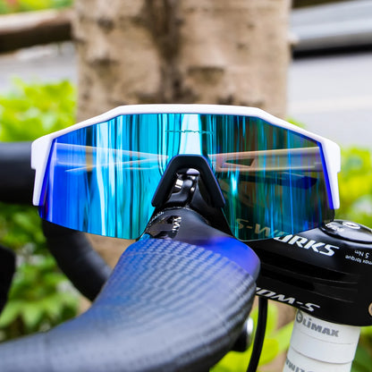 Gafas de sol Kapvoe para ciclismo, gafas polarizadas para bicicleta, MTB, UV400, de montaña, para hombre y mujer, gafas deportivas para actividades al aire libre
