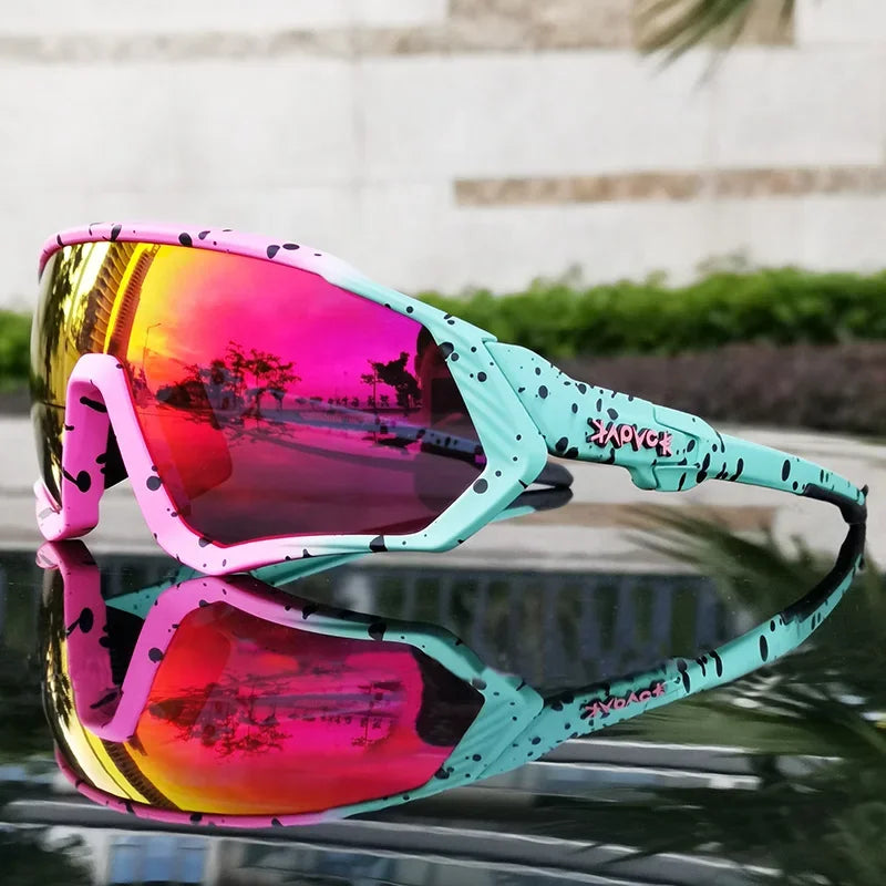 Kapvoe: Gafas de sol de marca para hombre, para pesca, montaña y ciclismo; gafas para mujer, para bicicleta de carretera; gafas de bicicleta; gafas de ciclismo; Oculos Ciclismo
