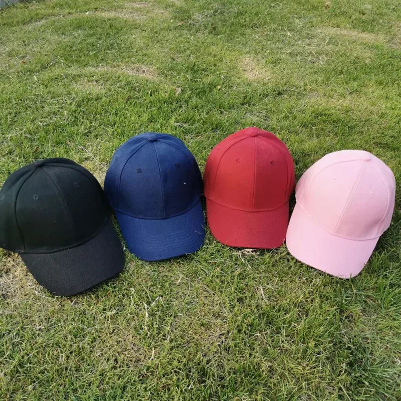 Unisex Cap Casual Plain Baseball Cap Adjustable Snapback Hats For Women Men Hip Hop Cap Street Dad Hat