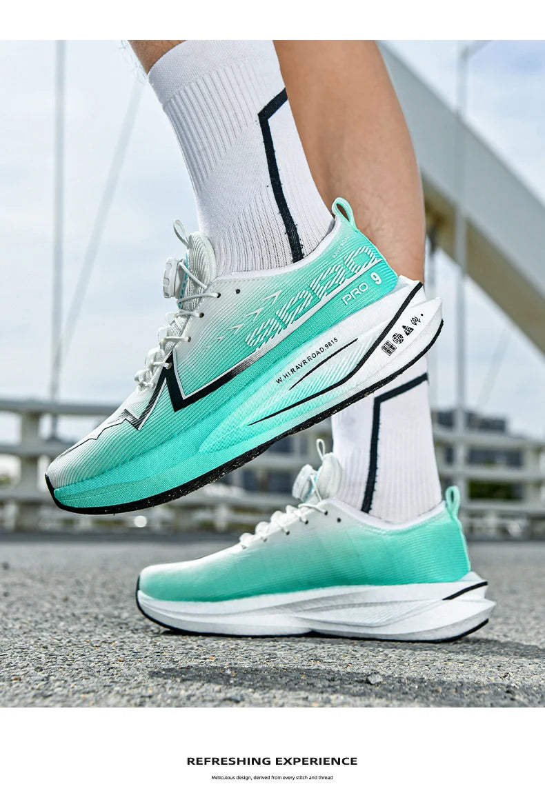 Casual Running Shoes Men Marathon Sports Carbon Board Breathable Lightweight Women's Comfortable Athletic Nonskid Sneakers 2026