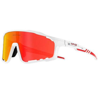 Kapvoe Mode-Sonnenbrillen für Herren – Coole Fahrradbrillen, MTB, Skaten, UV400, Angelbrillen, Herren, Damen, Fahrradbrillen