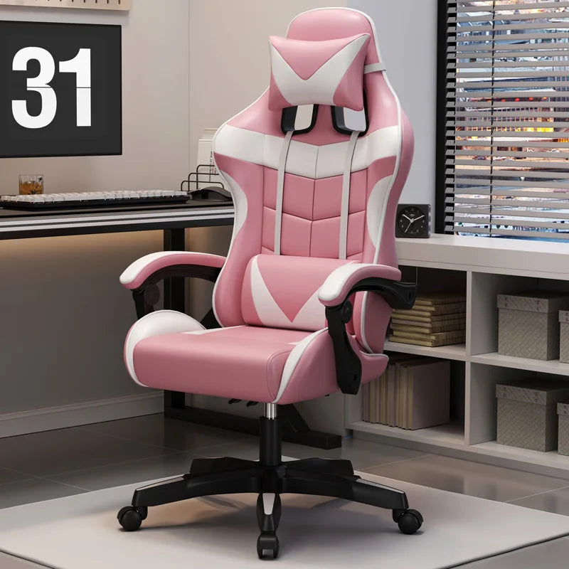 Comfortable Modern Office Chair Ergonomic Rotatable Nordic Breathability Gaming Chair Elastic Durable Cadeira Gamer Furniture