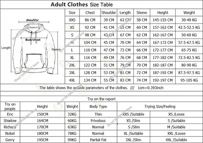 Autumn New Sweatshirt T-shirt  Fortnite 3D Digital Printing Loose Comfortable Hooded Pullover