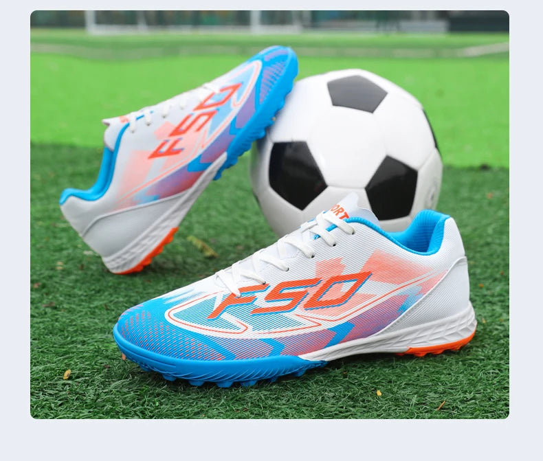 New Men Soccer Shoes Unisex Sneakers Hot Sale Football Boots Professional High-quality Futsal Ultralight Women TF/FG Cleats
