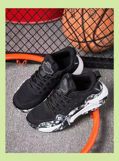 Men Basketball Shoes Breathable Cushioning Non-Slip Wearable High Quality Sports Shoes Gym Training Athletic Basketball Sneaker