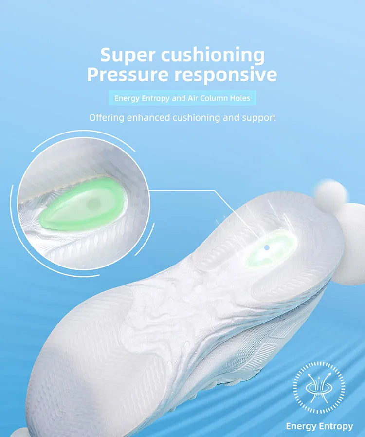 Zapatillas de running ONEMIX YUE SHUANG para hombre con amortiguación de aire, zapatillas deportivas para pareja, calzado deportivo para correr al aire libre y caminar para mujer